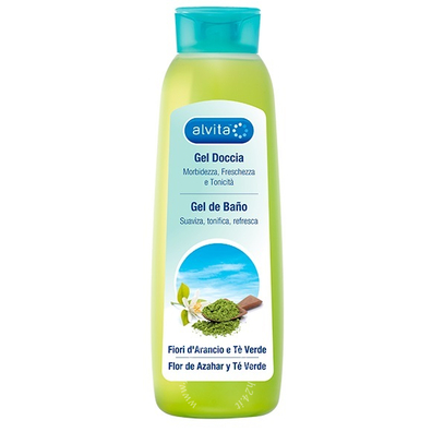 Alvita gel doccia fiori arancio/te' verde 300 ml