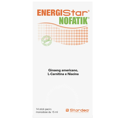 Energistar nofatik 14 stickpack da 15 ml