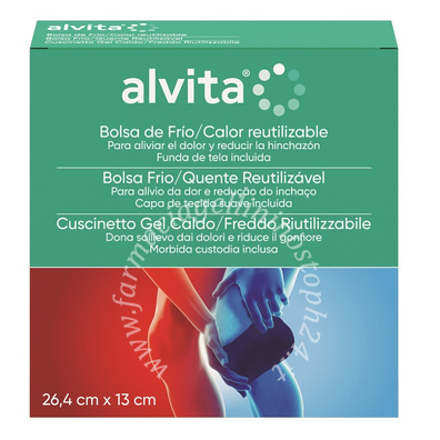 Cuscino caldo/freddo riutilizzabile alvita