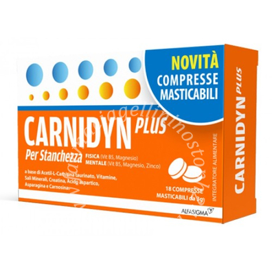 Carnidyn plus 18 compresse masticabili