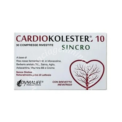 Cardiokolester 10 sincro 30 compresse rivestite