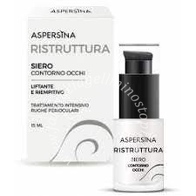 PREZZO DA SCONTARE CON COUPON
(per info coupon scrivere a info@farmaciagellini.com)
Aspersina ristruttura siero viso lift express 30 ml
