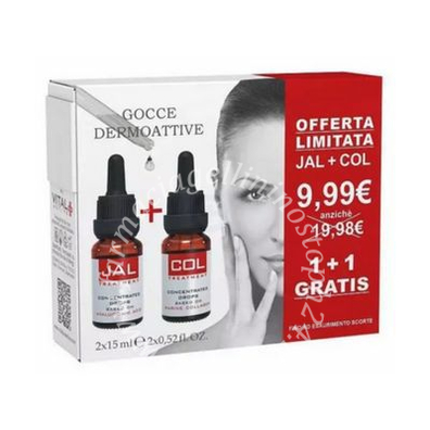 Vital plus active gocce dermoattive jal 15 ml + col 15 ml