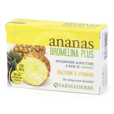 Ananas bromelina plus 30 compresse