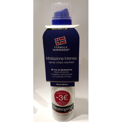 Neutrogena spray corpo norvegese 360 gradi promo